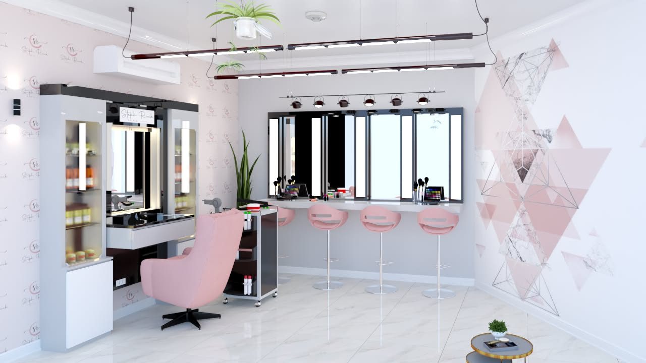 Diseño de salón de belleza