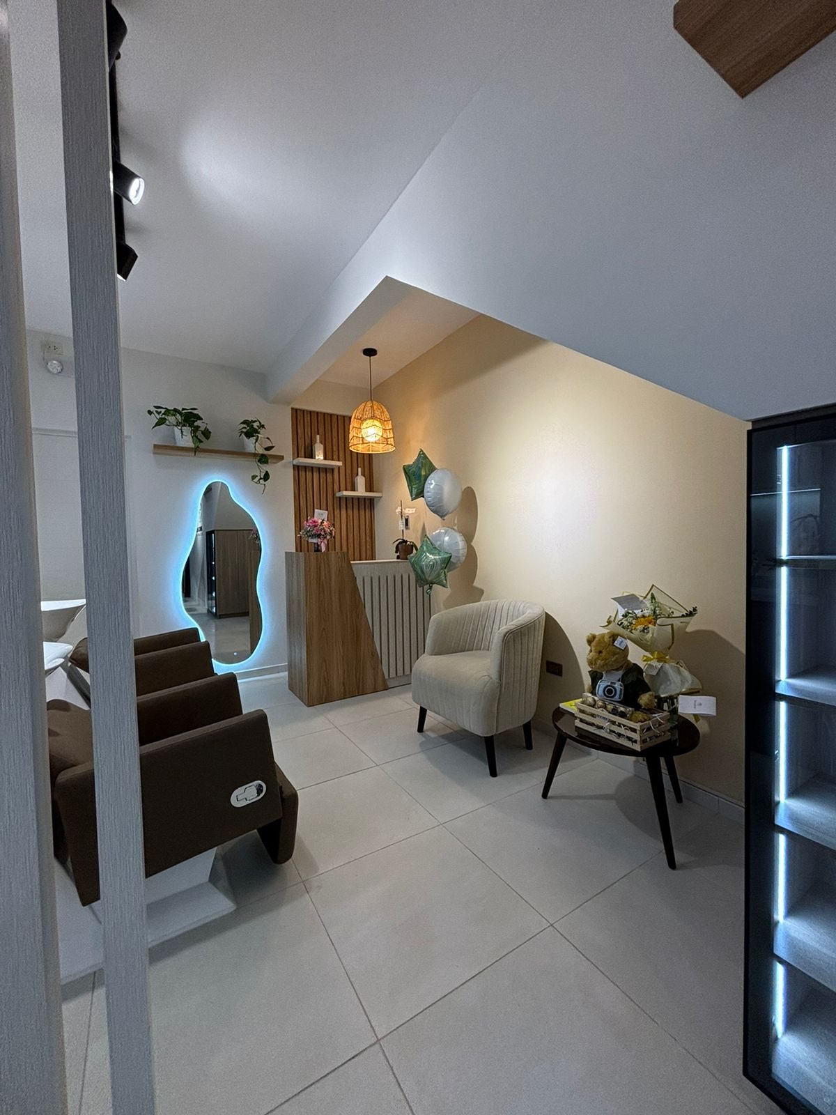Salón de belleza – vista general